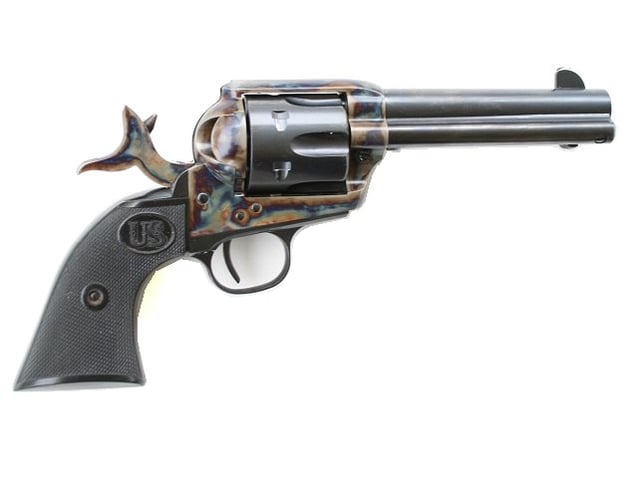 A Colt Single Action Army revolver