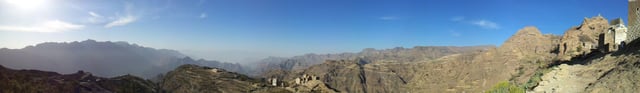A Haraaz landscape, Yemen