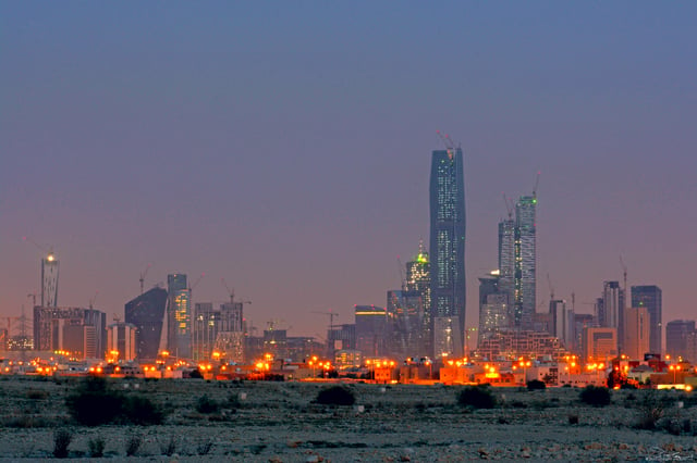 King Abdullah Financial Center is one of the largest investment centers in the Middle East, located in Riyadh