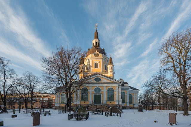 The Protestant Katarina Church in Stockholm