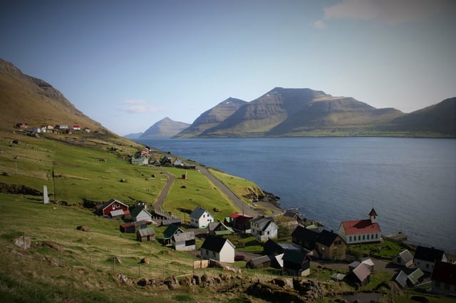Kunoy island, Faroe Islands