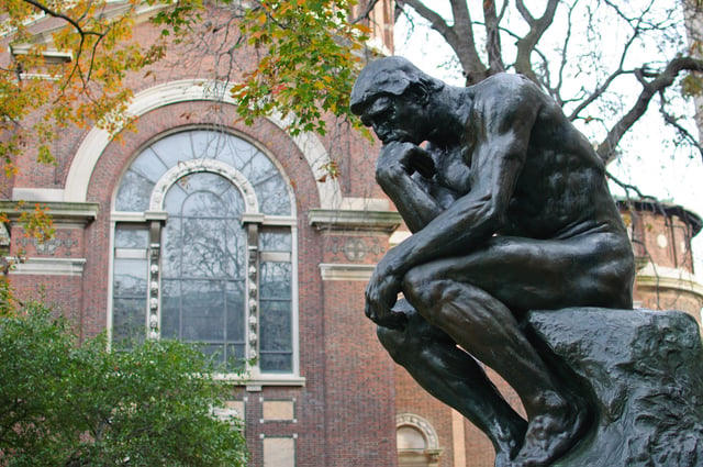 The Thinker (Le Penseur) at Columbia University