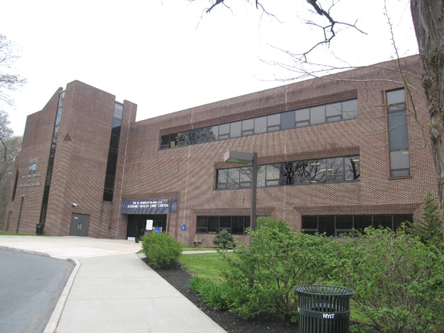 W. Kenneth Riland Academic Health Care Center on NYIT's Old Westbury campus