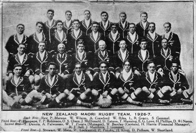 The team that toured to Europe in 1926–27