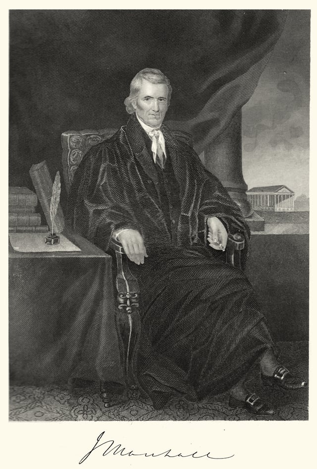 Chief Justice Marshall (1801–1835)