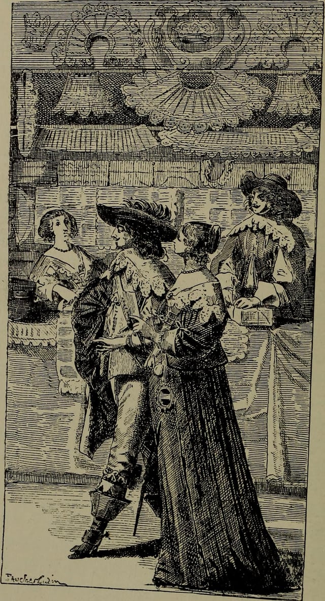 People who shop for pleasure are known as recreational shoppers. The recreational shopper has its origins in the grand European shopping arcades. Pictured: The gentry in a Dutch lace shop in the 17th century
