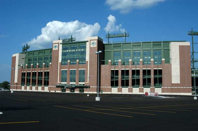 Lambeau Field after its 2003 renovation