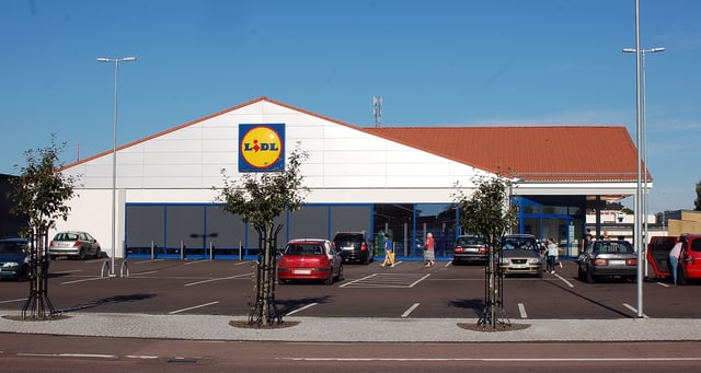 A Lidl store in Karlstad, Sweden