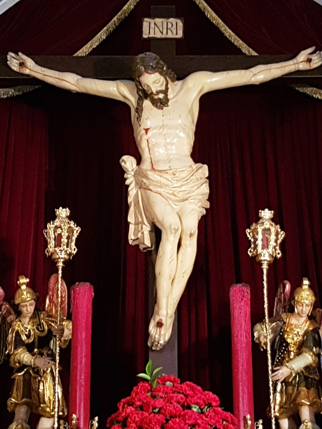 Christ of the Souls of the Blind (c. 1649) attributed to Pedro de Zayas, Royal Merged Brotherhood