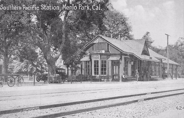 Menlo Park Station, ca. 1918