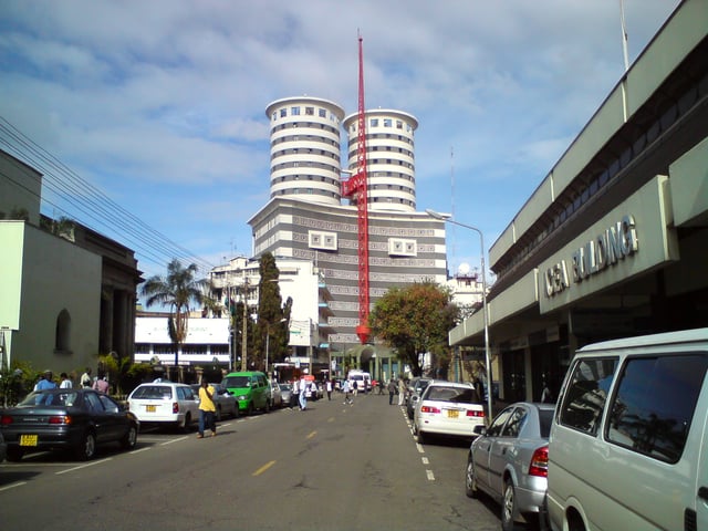 Nation Centre, headquarters of the Nation Media Group