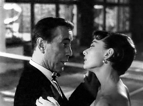 Bogart and Audrey Hepburn