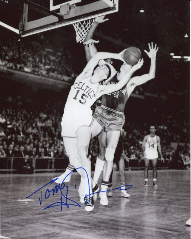 Tom Heinsohn coached the Celtics to the 1974 and 1976 NBA Championships.