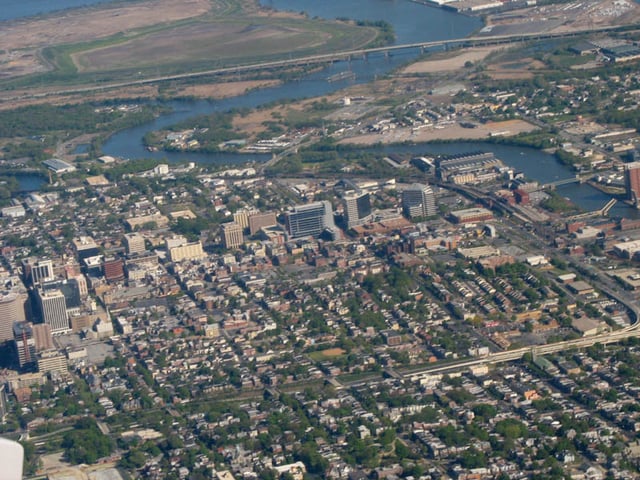 Aerial view of Wilmington