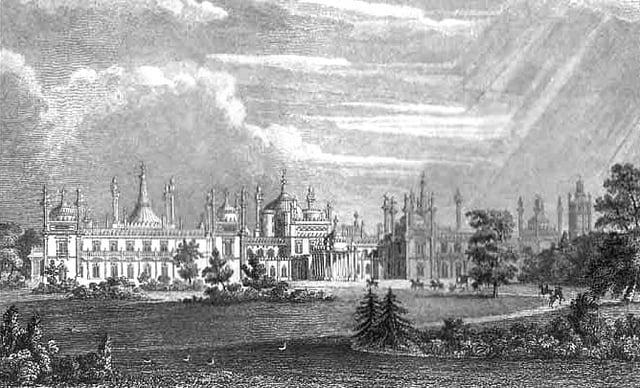 Royal Pavilion by Augustus Pugin, 1824