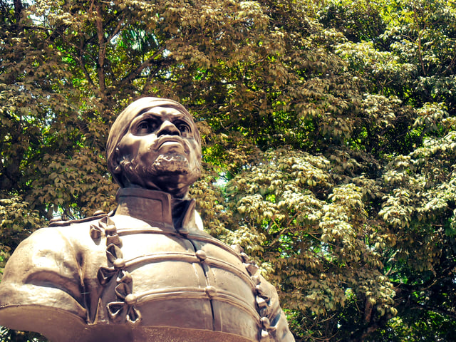 Pedro Camejo known as Negro Primero, the most important Black Venezuelan hero who gave his life for the independence, died in a battle commanded by his friend José Antonio Páez.