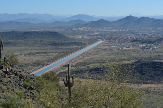 Central Arizona Project (CAP) canal