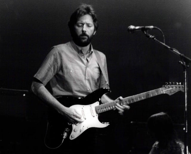 Rock guitarist Eric Clapton went to Hollyfield School.