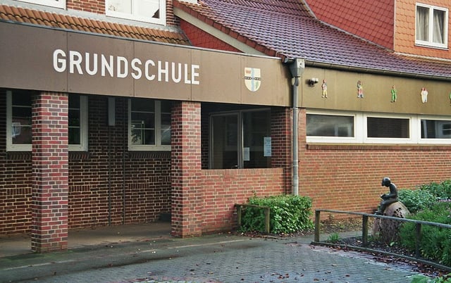 Elementary school ("Grundschule") in Treia Schleswig-Holstein.