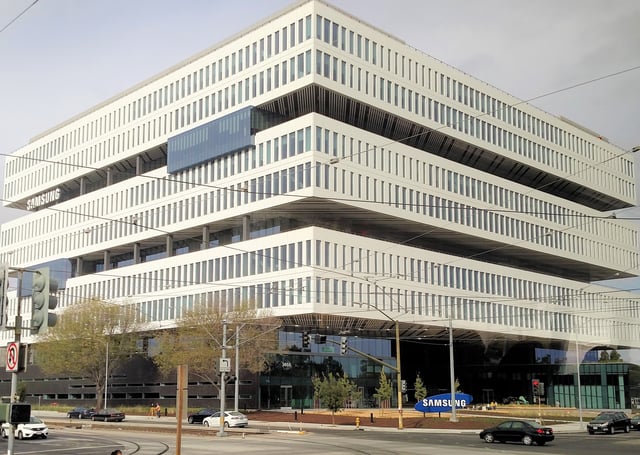 Samsung's Silicon Valley headquarters in the North San Jose Innovation District