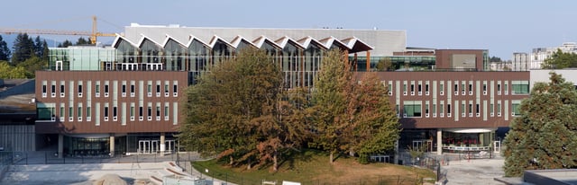 The new Student Union Building, which opened in 2015