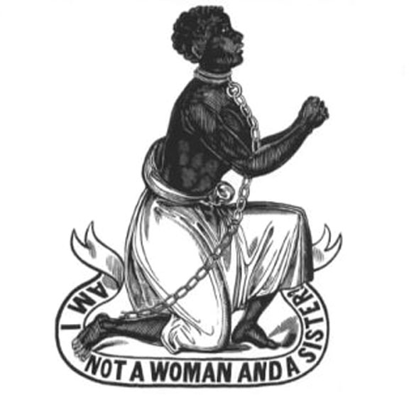 "Am I not a woman and a sister?" antislavery medallion from the late 18th century