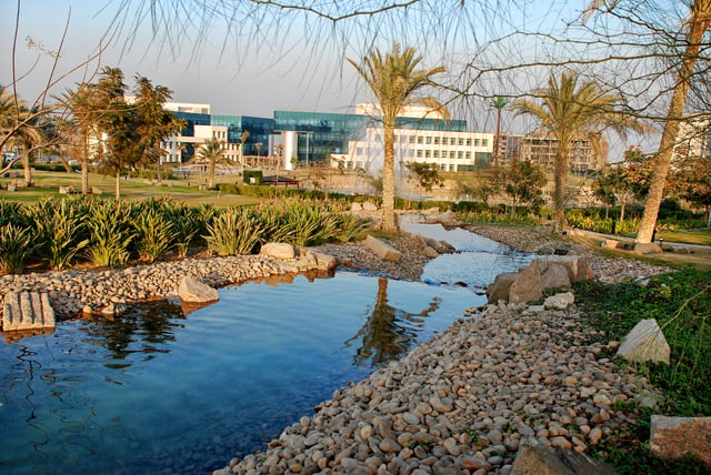 Smart Village, a business district in 6 October established in 2001 to facilitate the growth of high-tech businesses.
