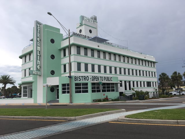 The Streamline Hotel in Daytona Beach, Florida, where NASCAR was founded