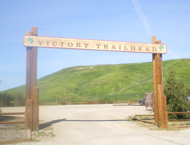 Victory Trailhead to the Upper Las Virgenes Canyon Open Space Preserve, West Hills