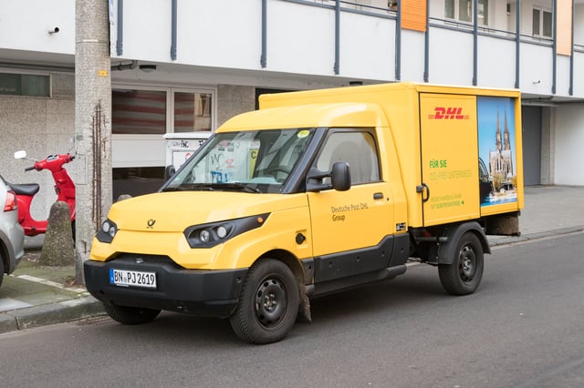 StreetScooter Work as DHL delivery van (2016)
