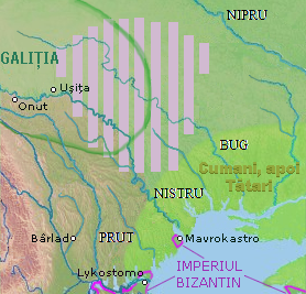The land and settlements of the Bolokhoveni peoples.