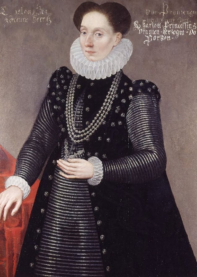 Charlotte de Bourbon-Montpensier, third wife of William the Silent