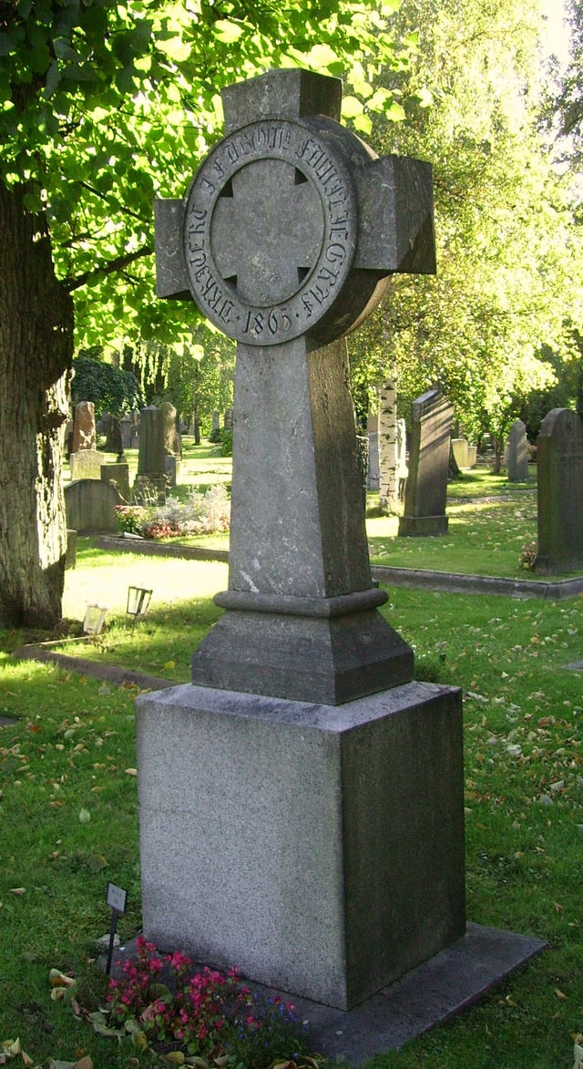 Johan Fredrik Åbom grave