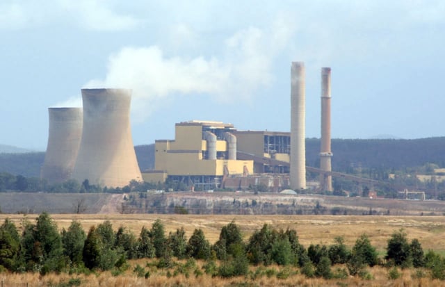 Yallourn Power Station in the Latrobe Valley