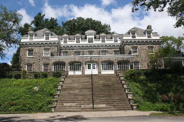 The Zeta Psi chapter house at Lafayette College