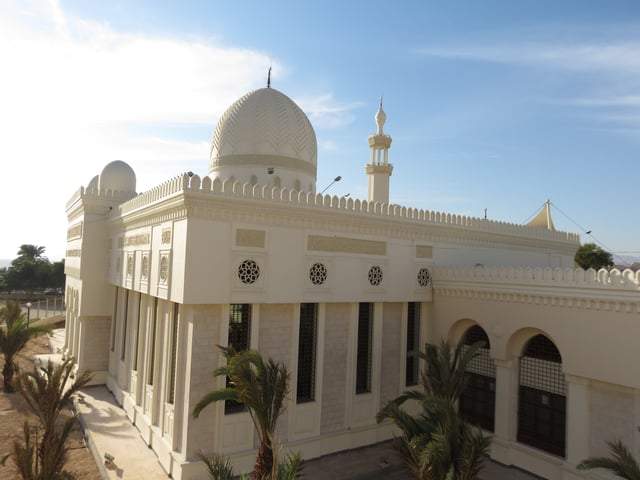Marsa Zayed mosque in Aqaba.