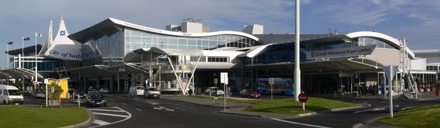 The International Terminal at Auckland International Airport