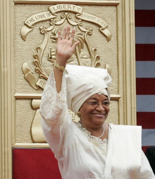 Former President Ellen Johnson Sirleaf