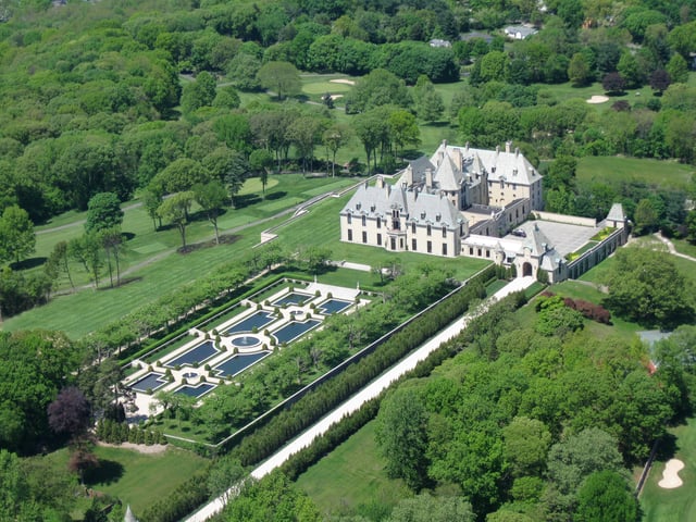 Oheka Castle, a Gold Coast estate, is the second-largest private residence in the country.