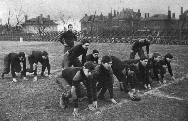 1904 Vanderbilt team in action.