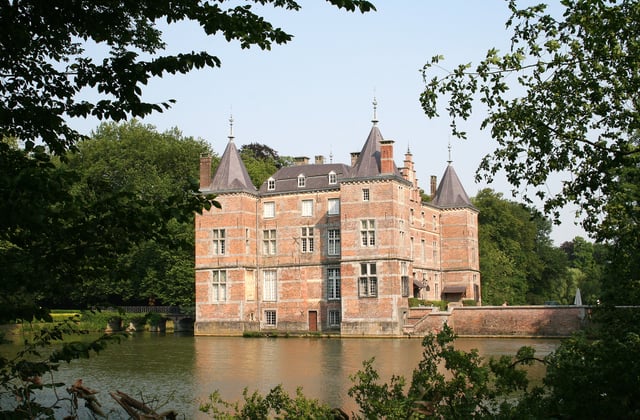 Anvaing Castle, the Lannoy family estate