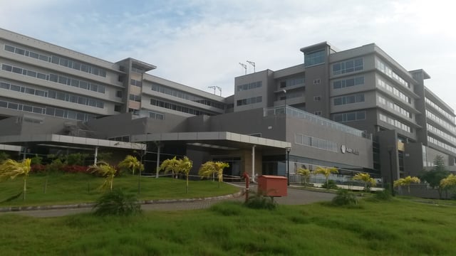Aster Medcity is one of the largest hospitals in the country
