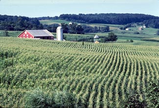 Agriculture is an important part of the state's economy.