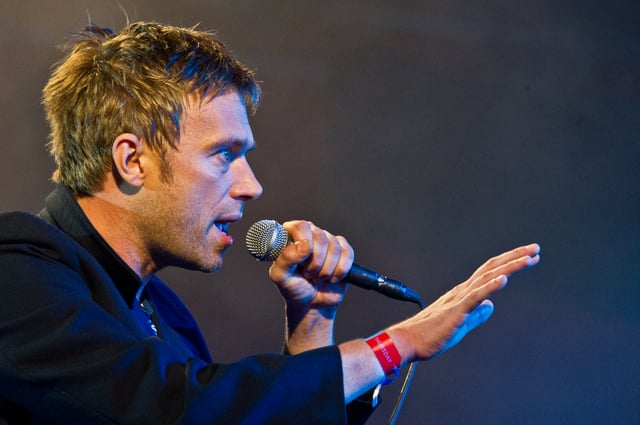 Damon Albarn, co-creator of Gorillaz