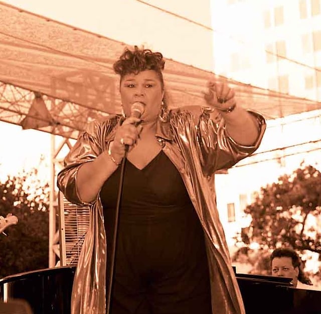 Aguilera cites Etta James (pictured) as her main influence