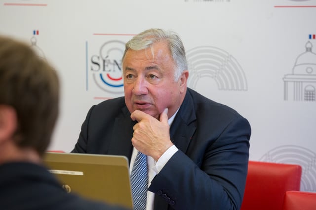 Gérard Larcher has been President of the Senate since 2014