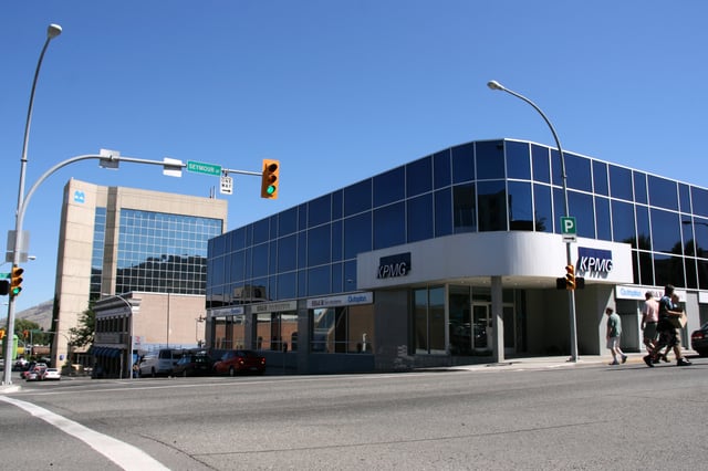 KPMG building in Kamloops, British Columbia, Canada