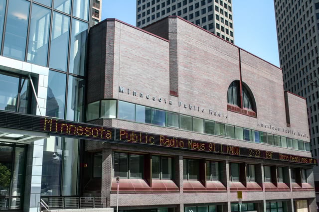 Minnesota Public Radio headquarters in downtown Saint Paul