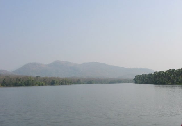 Periyar river at Bhoothathankettu near Kothamangalam, Ernakulam.