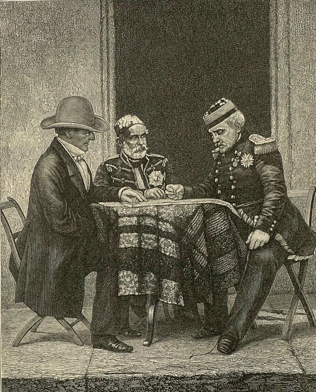 FitzRoy Somerset, Omar Pasha and Marshal Pélissier